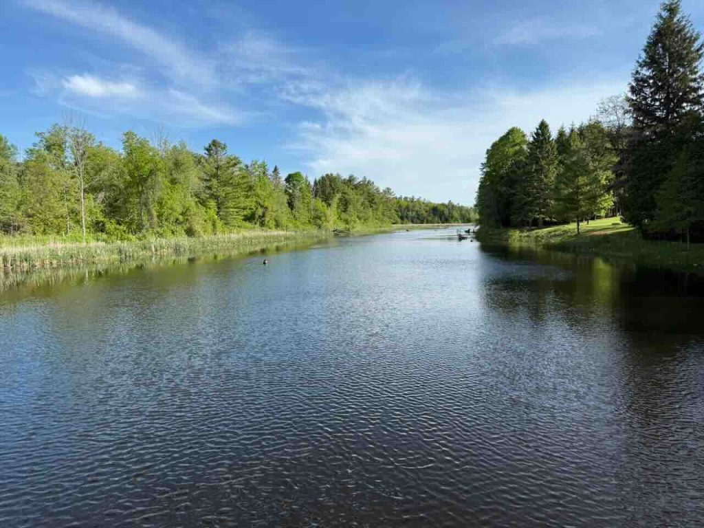 Upper pond